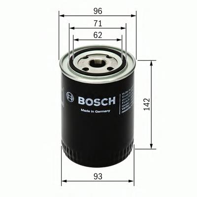 F026407053 Bosch filtro de óleo