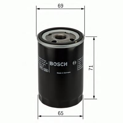 F026407001 Bosch filtro de óleo