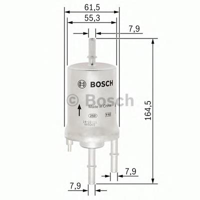 Filtro de combustível F026403013 Bosch