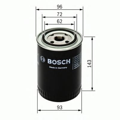 F026407083 Bosch filtro de óleo