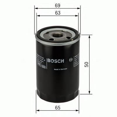 F026407089 Bosch filtro de óleo