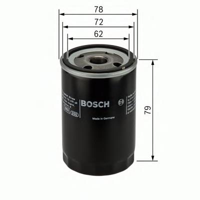 0 451 103 370 Bosch filtro de óleo