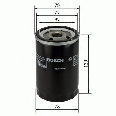 0 451 103 371 Bosch filtro de óleo