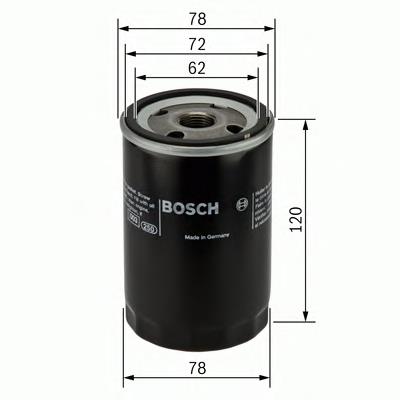 0 451 103 369 Bosch filtro de óleo
