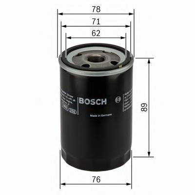0451104026 Bosch filtro de óleo