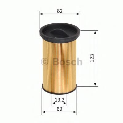 1457431708 Bosch filtro de combustível