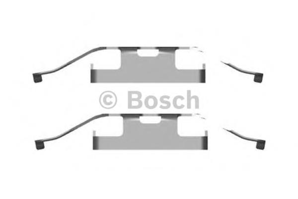 Kit de molas de fixação de sapatas de disco traseiras 1987474434 Bosch