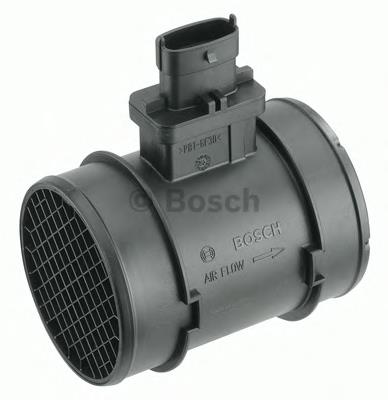 0281002917 Bosch sensor de fluxo (consumo de ar, medidor de consumo M.A.F. - (Mass Airflow))