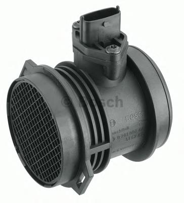 0281002443 Bosch sensor de fluxo (consumo de ar, medidor de consumo M.A.F. - (Mass Airflow))