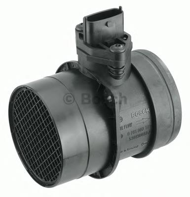 0281002501 Bosch sensor de fluxo (consumo de ar, medidor de consumo M.A.F. - (Mass Airflow))