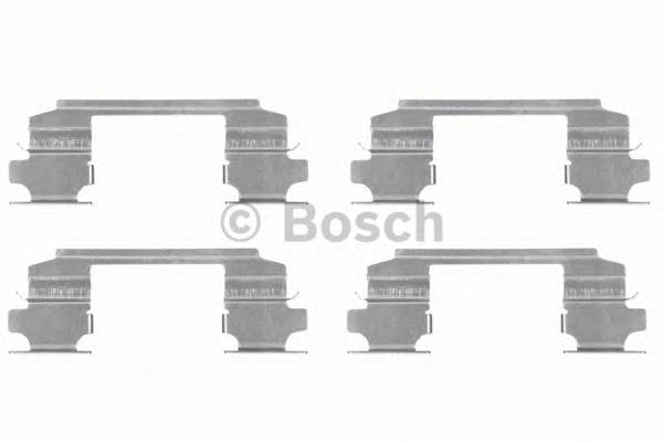 Комплект пружинок крепления дисковых колодок передних 1987474436 Bosch