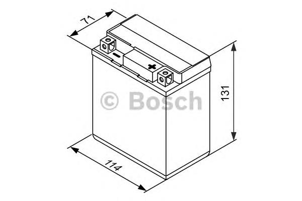 Аккумулятор автомобильный Bosch 0092M60060 цена, от 32.19 USD
