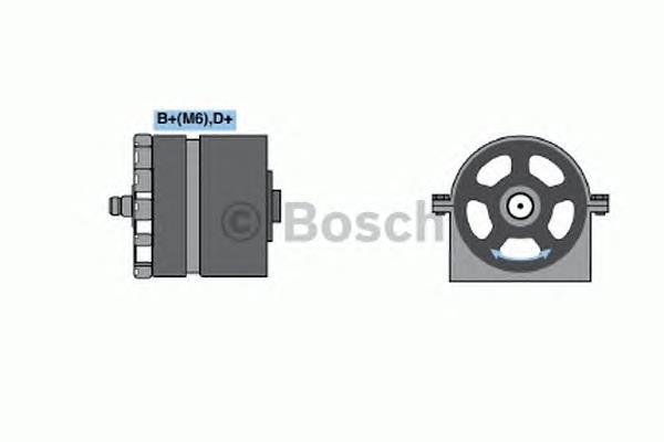 0120489565 Bosch gerador
