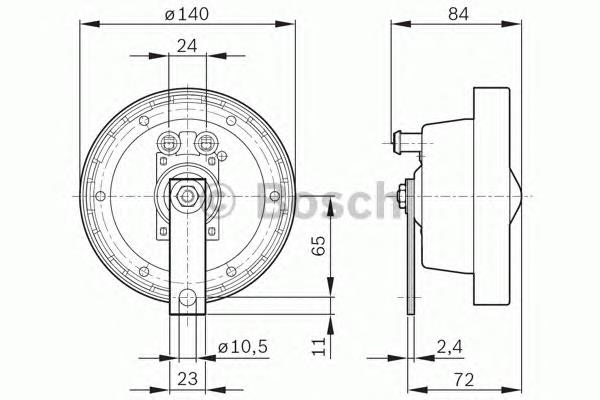 Звуковой сигнал 0320226002 Bosch