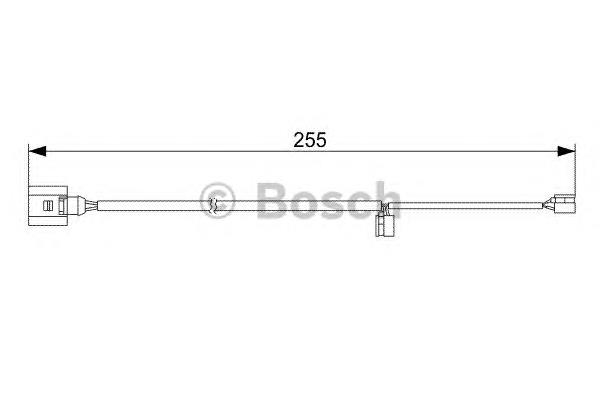 1987473013 Bosch sensor traseiro de desgaste das sapatas do freio