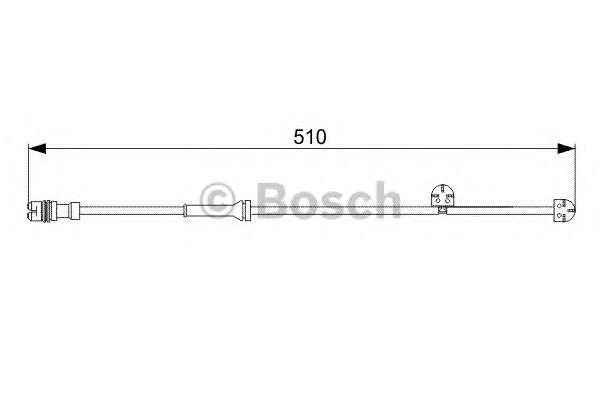 Купить 1987473029 Bosch Датчик износа тормозных колодок задний