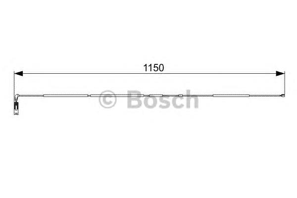 1987473004 Bosch sensor traseiro de desgaste das sapatas do freio