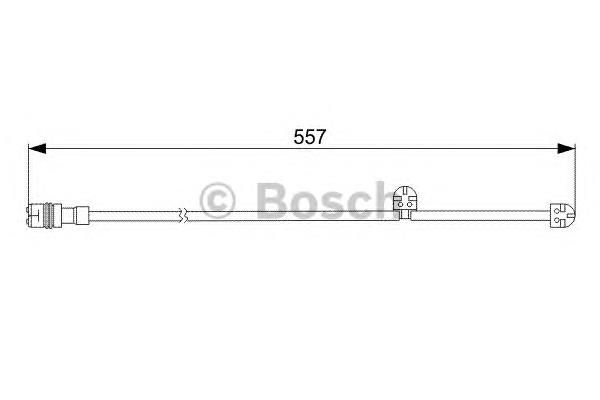 1987473060 Bosch sensor dianteiro de abs