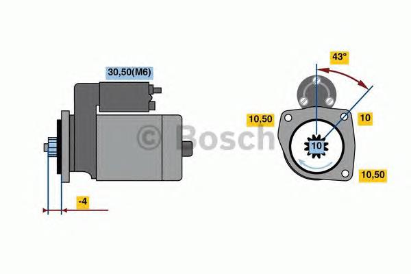 LR029180G Britpart motor de arranco