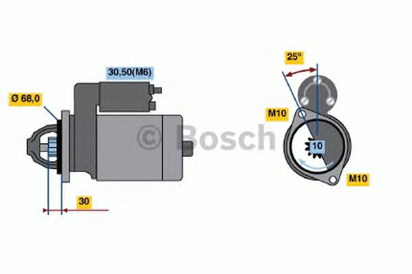 0.001.109.271 Bosch стартер