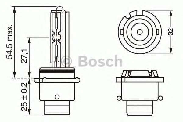 1987302903 Bosch lâmpada de xénon