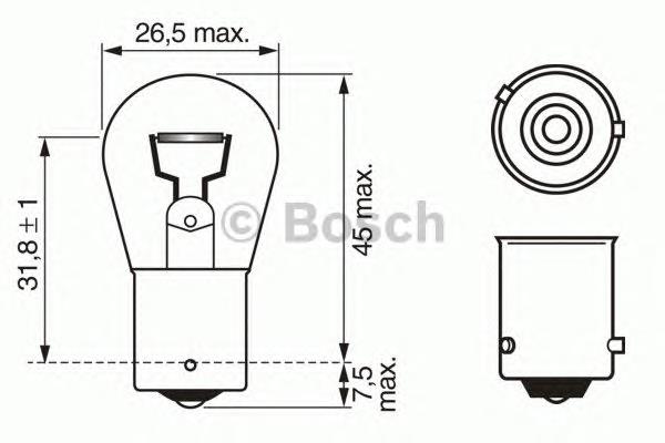 1987302213 Bosch lâmpada