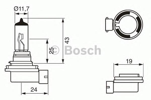 1987302084 Bosch lâmpada