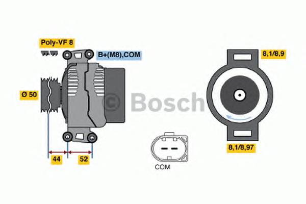 0986047620 Bosch gerador