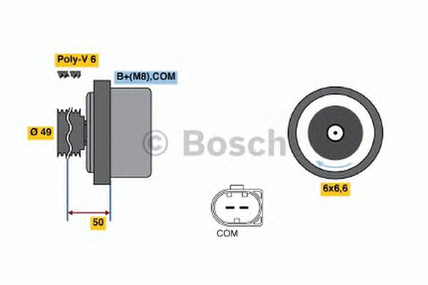 0986047170 Bosch gerador