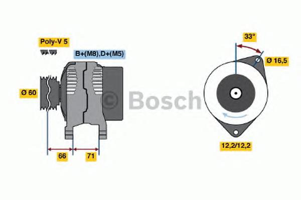 0986047761 Bosch gerador
