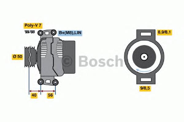 0986047790 Bosch gerador