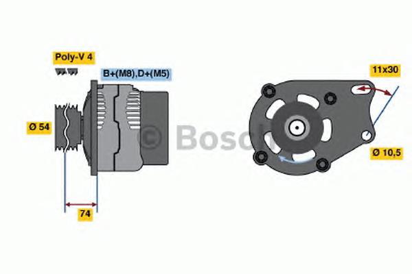 RE559951 John Deere gerador