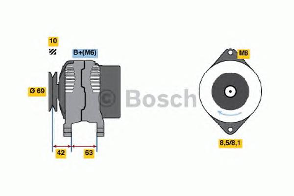 0986049051 Bosch gerador