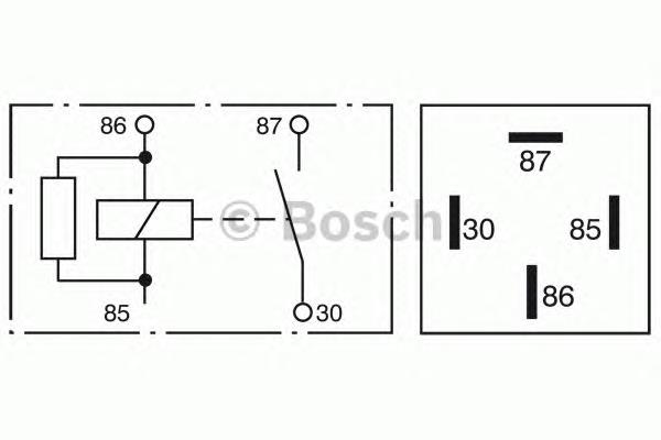 Реле кондиционера Bosch 0332019451 цена, от 2.40 USD
