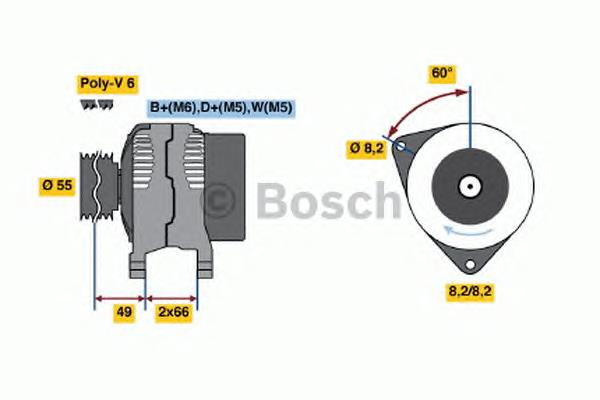0986044771 Bosch gerador