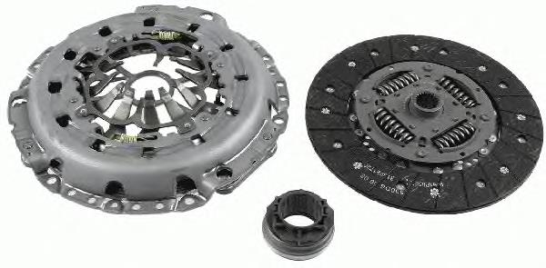 Купить 3000951878 Sachs Комплект сцепления (диск, корзина, подшипник)