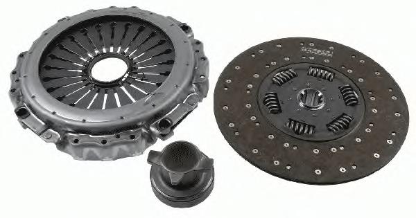 3400 700 344 Sachs kit de embraiagem (3 peças)