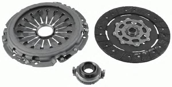 3000 951 378 Sachs kit de embraiagem (3 peças)