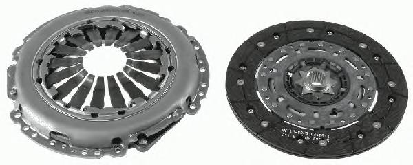 55219388 Opel kit de embraiagem (3 peças)