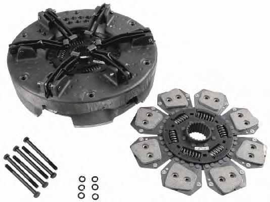 Комплект сцепления (3 части) LUK 631087809 цена, от 770.99 USD