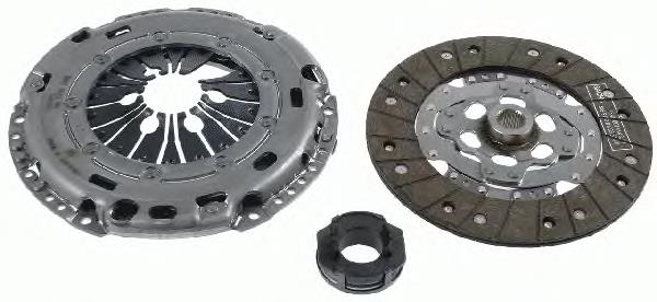 Купить 3000970001 Sachs Комплект сцепления (диск, корзина, подшипник)