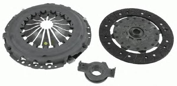 3000 951 531 Sachs kit de embraiagem (3 peças)