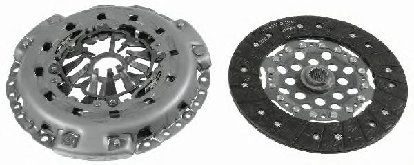 Купить 3000951240 Sachs Комплект сцепления (диск, корзина, подшипник)