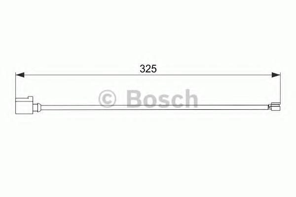 1987474567 Bosch sensor dianteiro de desgaste das sapatas do freio