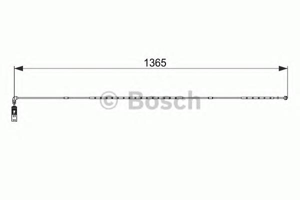 1987474583 Bosch sensor traseiro de desgaste das sapatas do freio