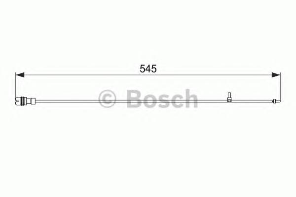 1 987 474 561 Bosch sensor dianteiro de abs