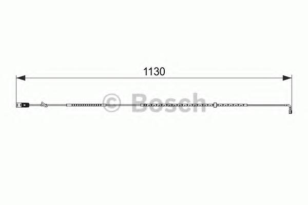 1987474595 Bosch sensor dianteiro de desgaste das sapatas do freio