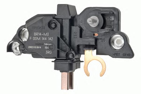 F00M144142 Bosch relê-regulador do gerador (relê de carregamento)