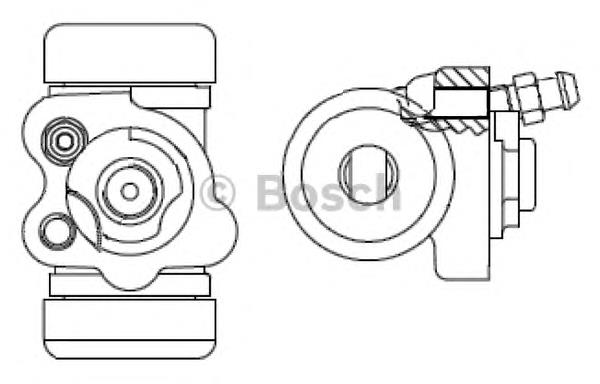 F026002394 Bosch cilindro mestre do freio