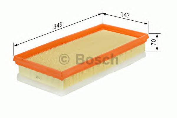 F026400058 Bosch filtro de ar